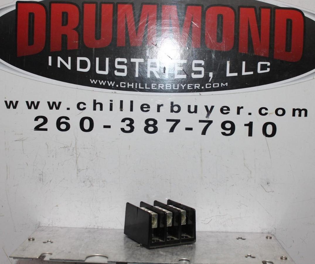 Used EDISON WIRE TERMINAL BLOCK PB1013 200 AMP 600 VOLT 3-POLE **WARRANTY**