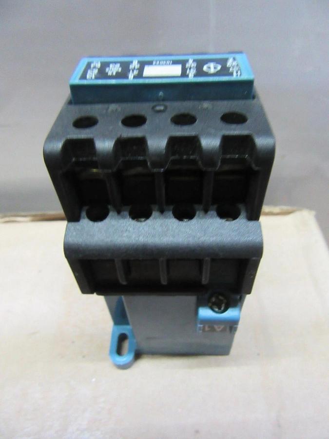 Used KRAUS & NAIMER CONTACTOR S15-10 16 AMP 600 VAC 5 HP 3-PHASE COIL: 48-50 VDC