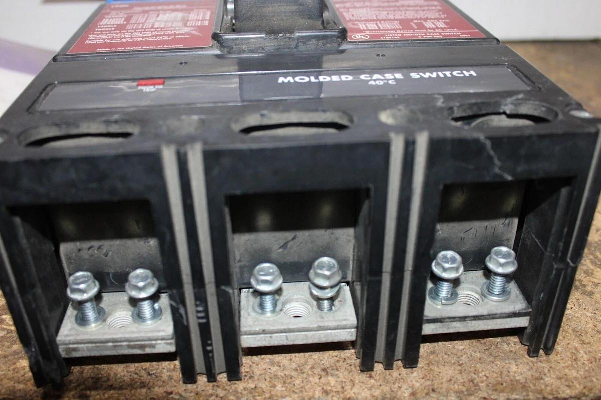 Used EATON MOLDED CASE SWITCH LS36060YE 600 AMP 600 VAC 3-POLE **WARRANTY**