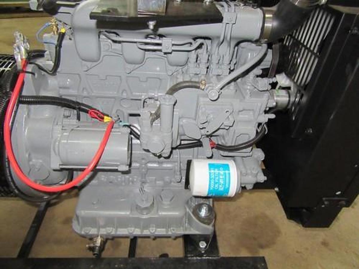 Refurbished 25 KW DIESEL KUBOTA GENERATOR 120/208V GENUINE STAMFORD NO WAIT IN STOCK