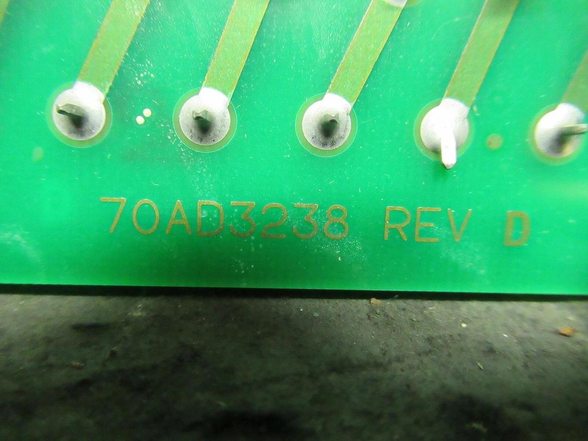 Used GRAYHILL RELAY BOARD I/O RACK 70RCK8 70AD3238 REV D TST: SRS 9824 * WARRANTY *