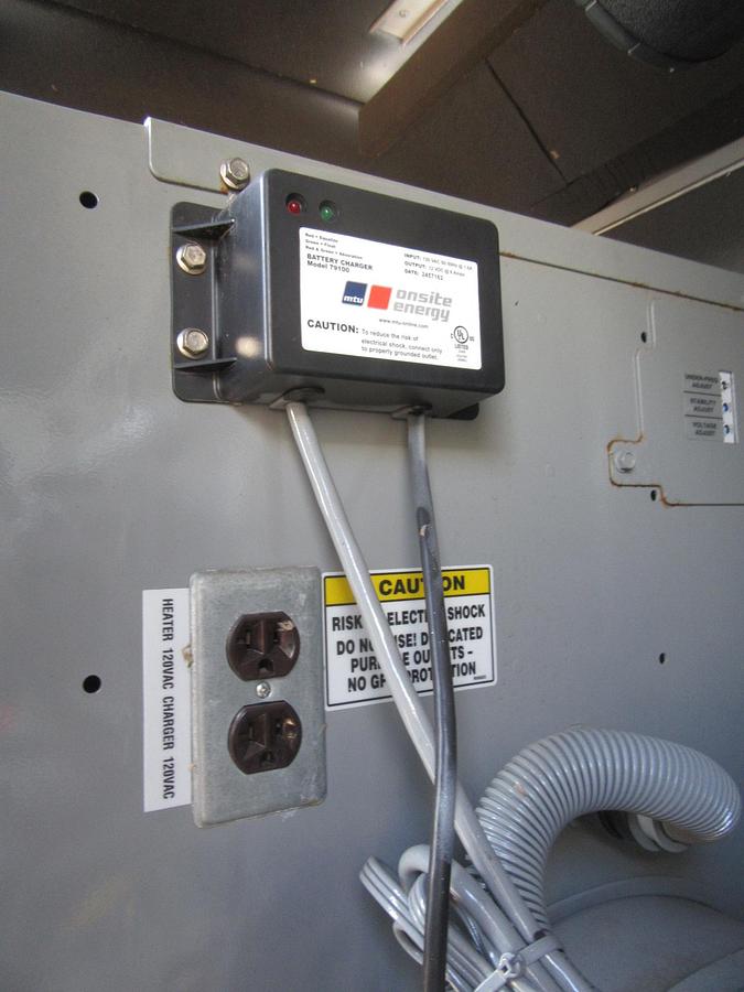 Used 50 KW DIESEL GENERATOR MTU 120/208V 3 PH JOHN DEERE SOUND ENCLOSED 158 HRS VIDEO 2016