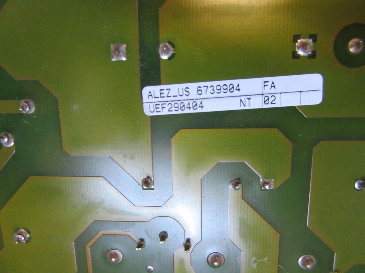 Used MGE ALEZ POWER SUPPLY PLC BOARD 6739817XD-2FA **WARRANTY INCLUDED**