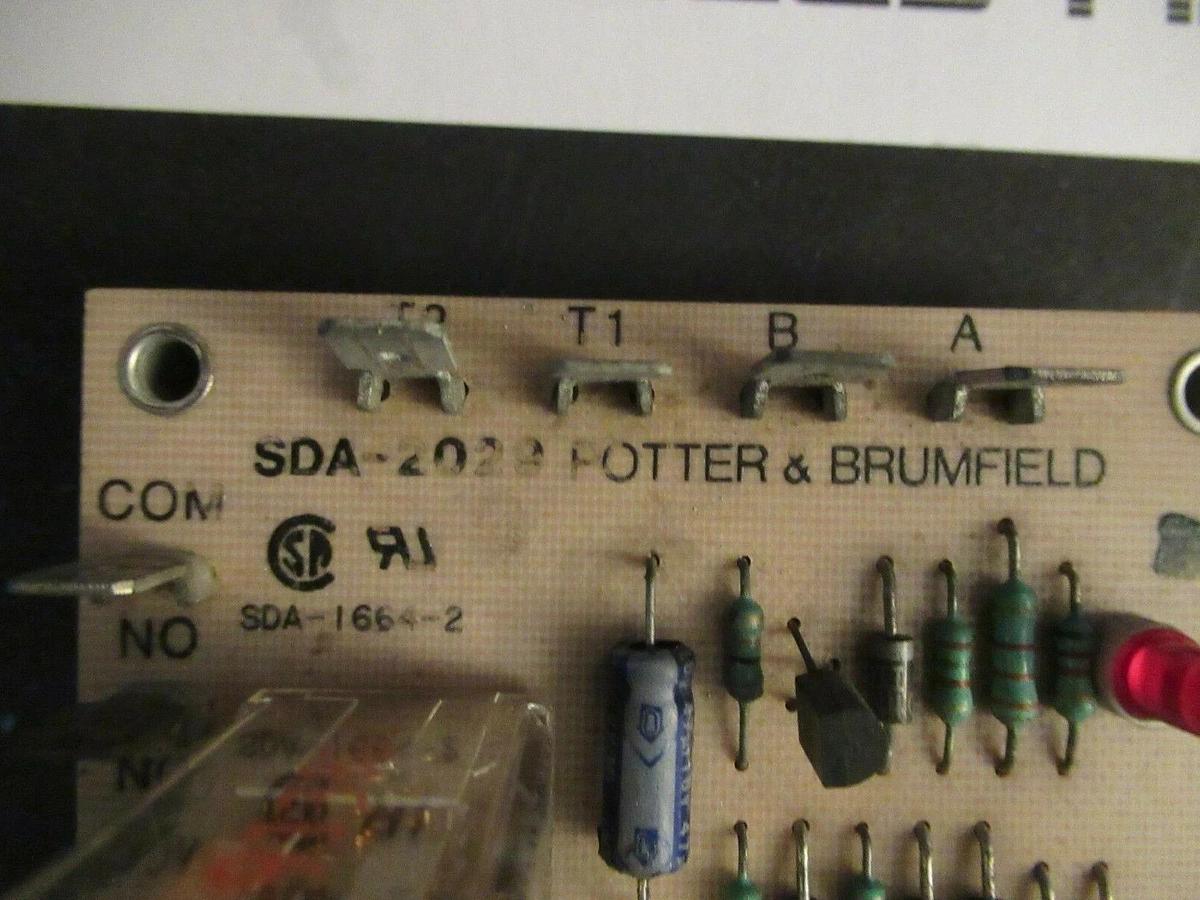 Used POTTER & BRUMFIELD CIRCUIT BOARD SDA-2029 / 40E1492 HN65CT011 **WARRANTY**