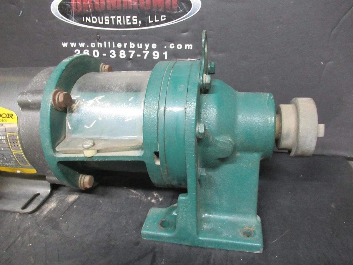 Used BALDOR 3-PHASE 56C MOTOR AND GEARBOX CM3542 W/ SUMITOMO HC-3097 3/4 HP 460 VOLT