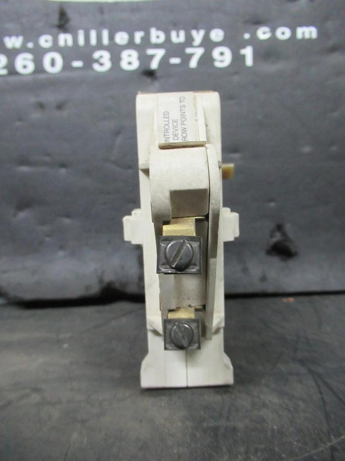 Used CUTLER-HAMMER AUXILIARY CONTACT WM16H STYLE: 1A96651G01 FOR W/K200 SERIES