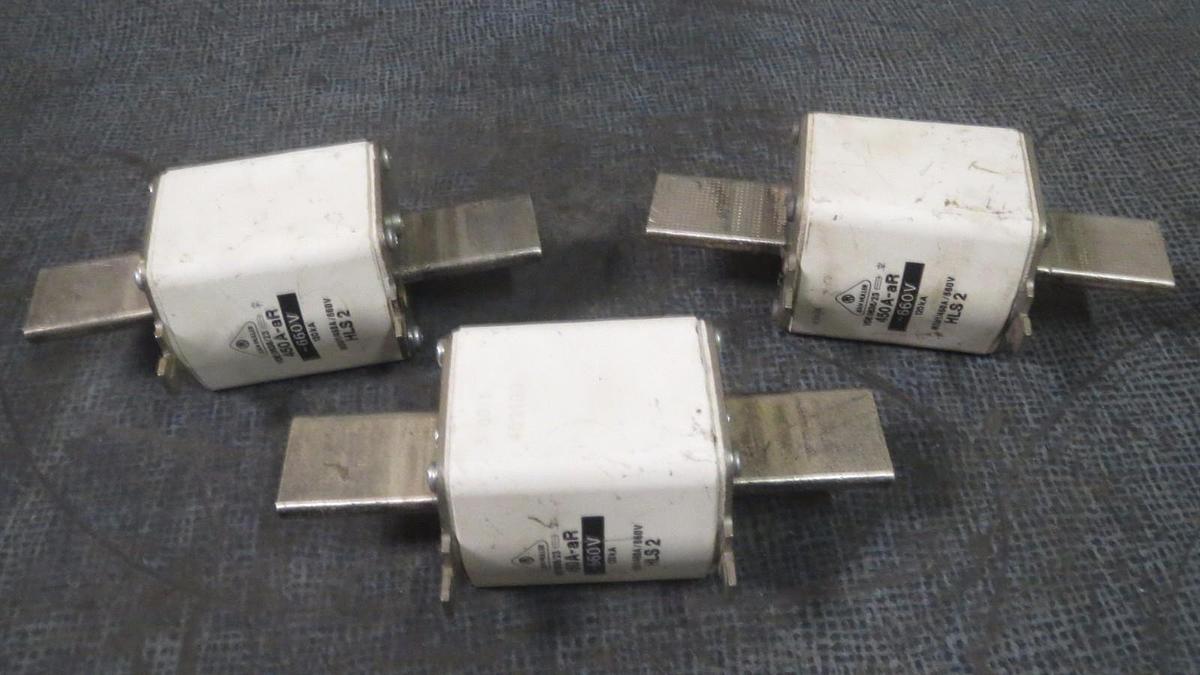 Used (1) JEAN MULLER HLS 2 FUSE VDE-0636/23 450 AMP 660V 120 KA **WARRANTY**