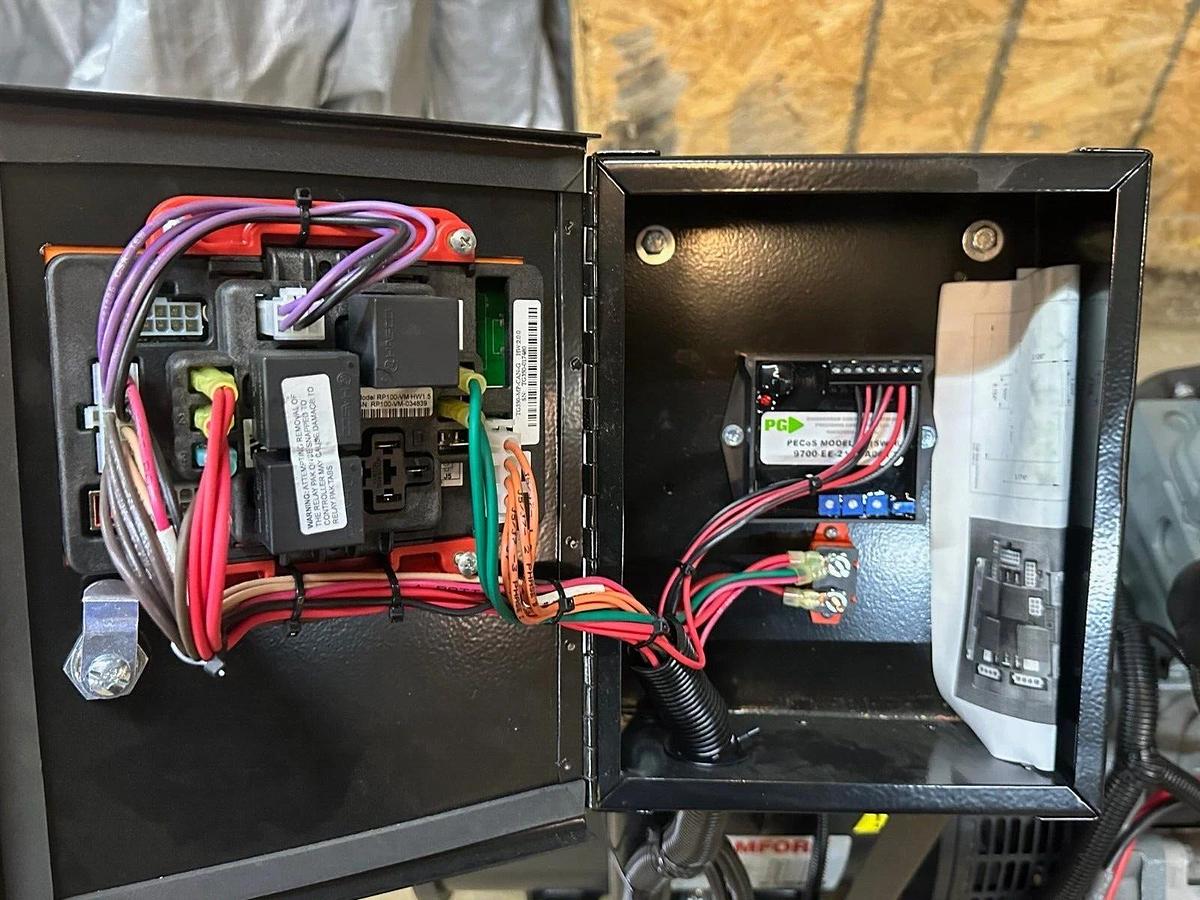 Used 25KW SINGLE PHASE 120/240V SINGLE PHASE KUBOTA DIESEL GENERATOR STAMFORD NO WAIT