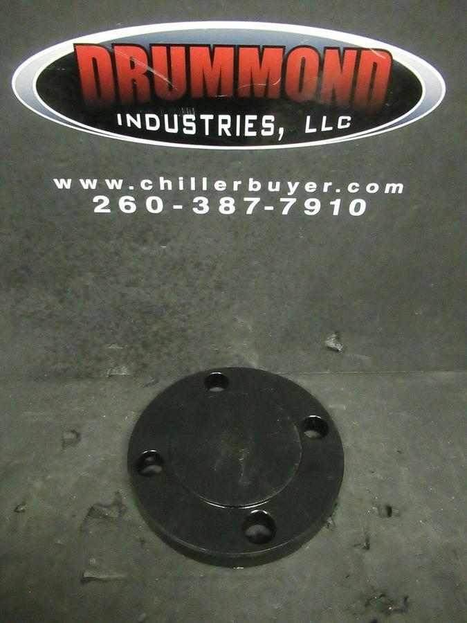 FLANGE 2 INCH BLANK 6 INCH OVERALL DIAMETER 4 BOLT 150 PSI