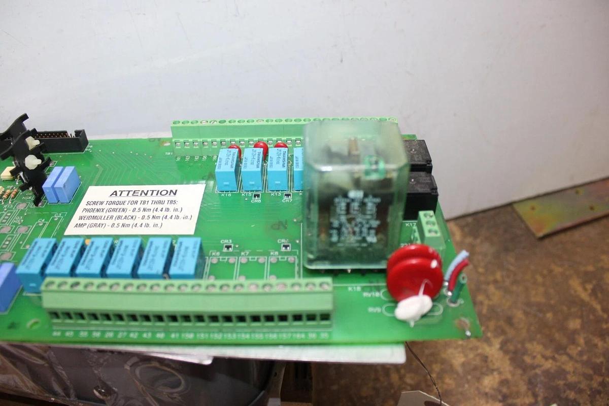Used YORK HVAC CHILLER INPUT/OUTPUT CIRCUIT BOARD 031-01743-001 REV. 2 **WARRANTY**