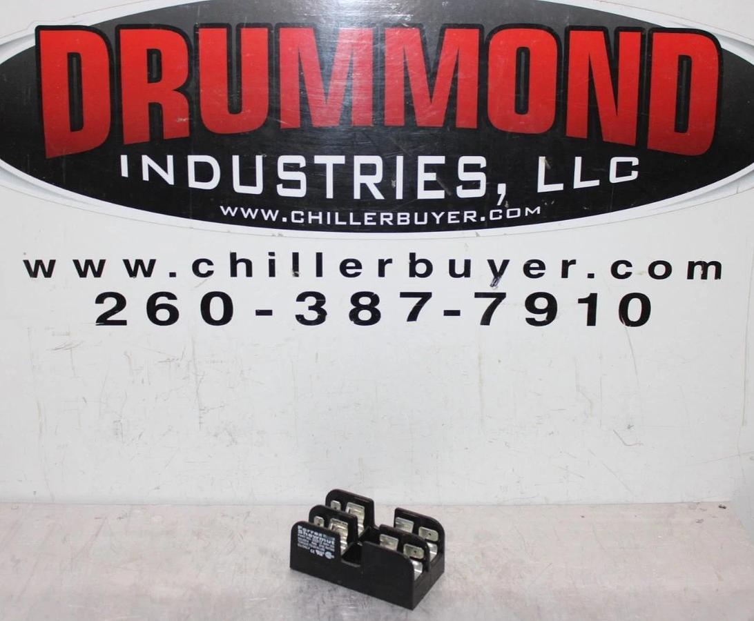 Used FERRAZ SHAWMUT FUSE LUG 30312 600 VAC 30 AMP 2-POLE COPPER ONLY *WARRANTY*