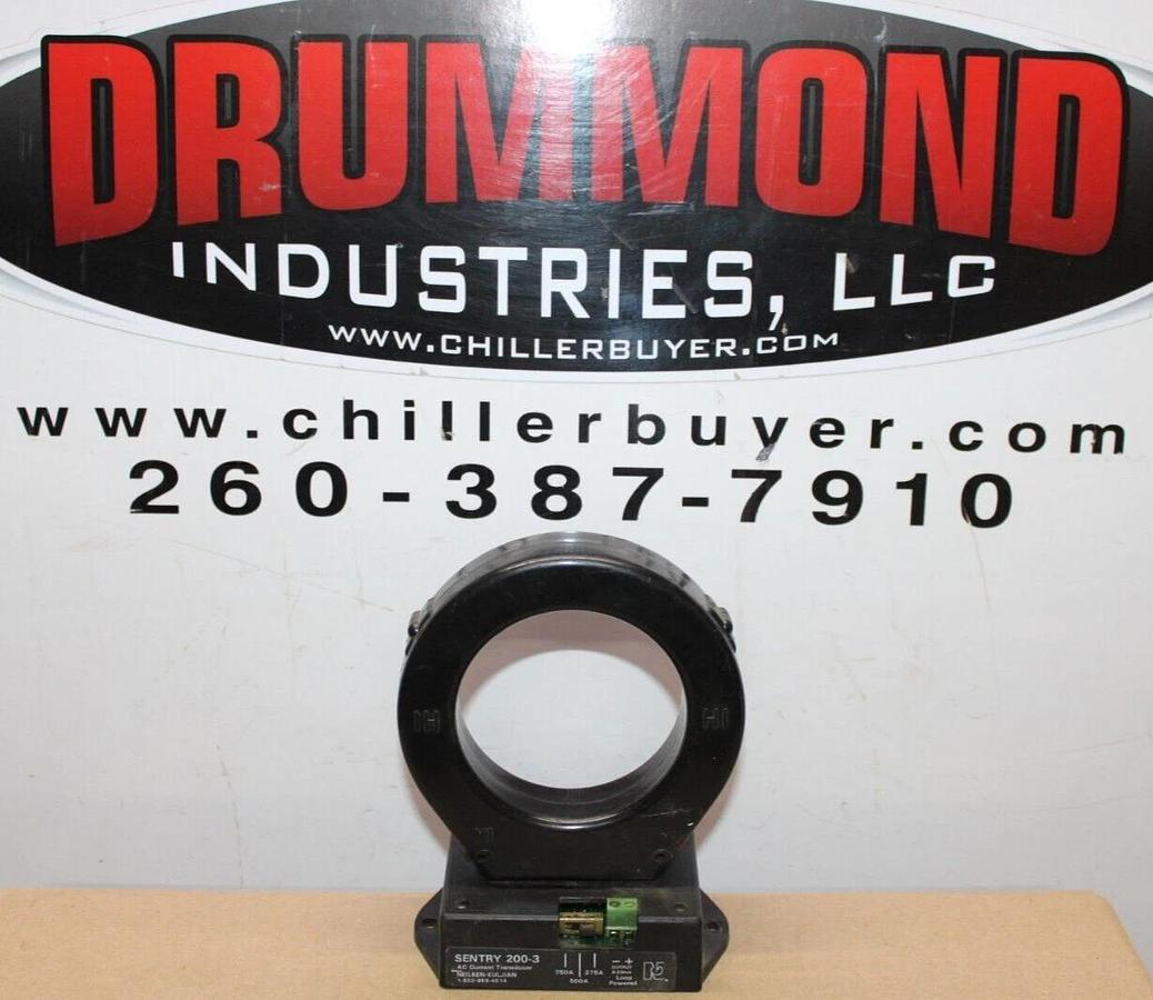 Used NEILSON-KULJIAN SENTRY 200-3 AC CURRENT TRANSDUCER 750 AMP 20mA *WARRANTY*