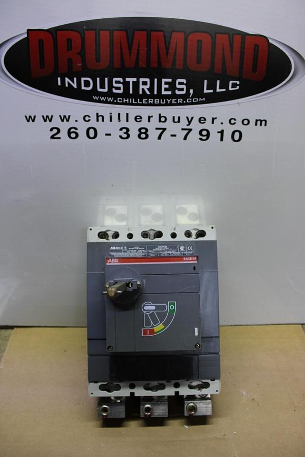 Used ABB MOLDED CASE SWITCH S6H-D 800 AMP 3-POLE 600 VOLT SACE S6 **WARRANTY**