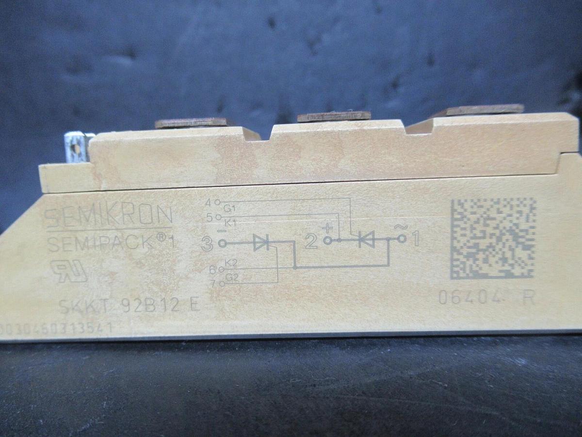 Used SEMIKRON SEMIPACK 1 IGBT POWER MODULE SKKT-92B/12E 06404 **WARRANTY INCLUDED**