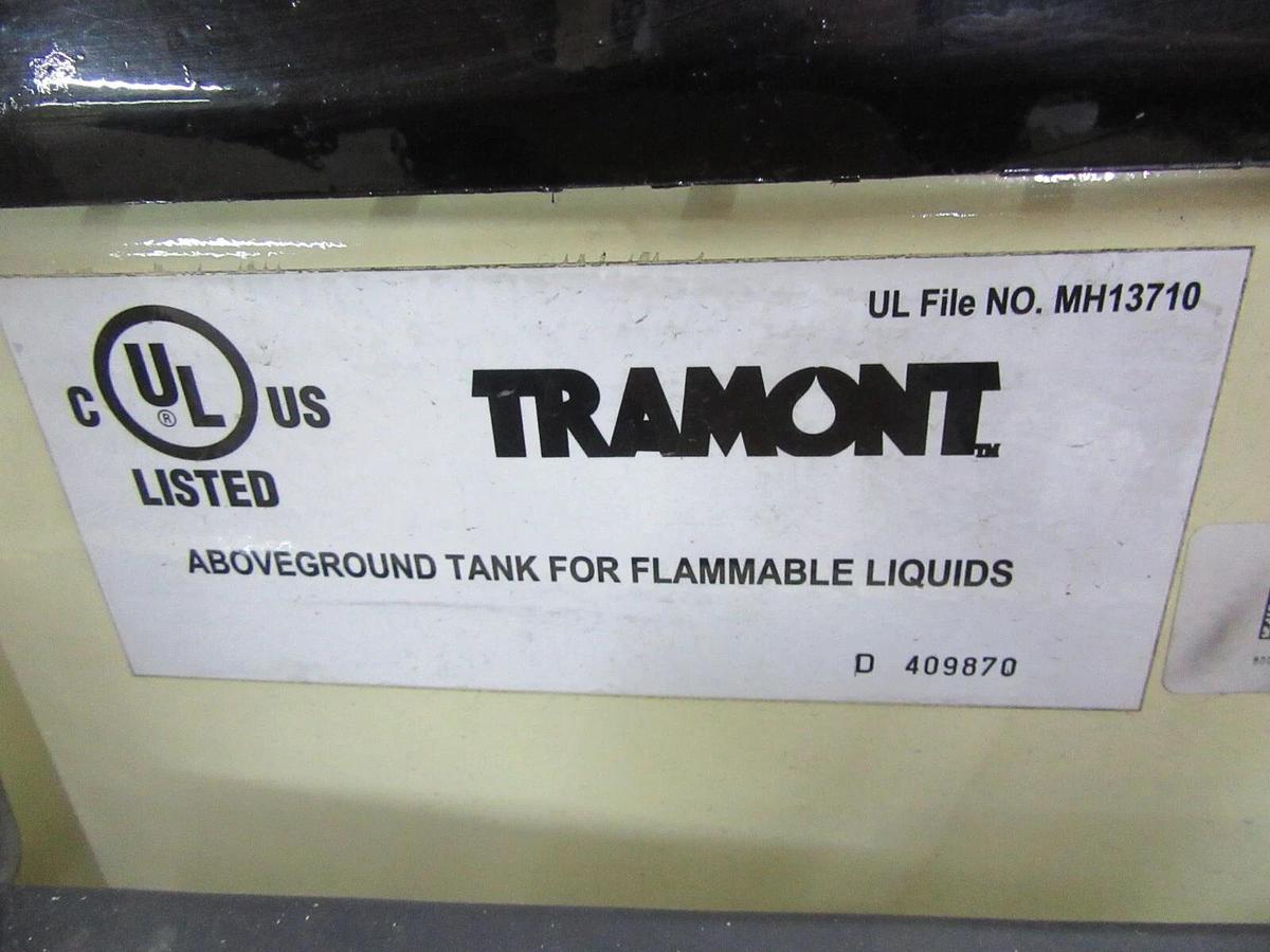 NEW 275 GALLON TRAMONT / KOHLER FLAMMABLE LIQUID FUEL DAY TANK PN: gm19901