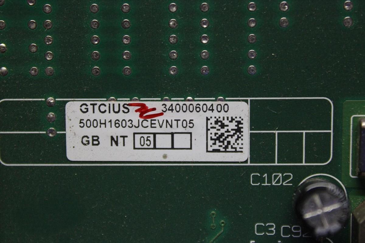 Used MGE SYSTEMS GTCIUS CIRCUIT BOARD 500H1603JCEVNT05 3400060400 **WARRANTY**