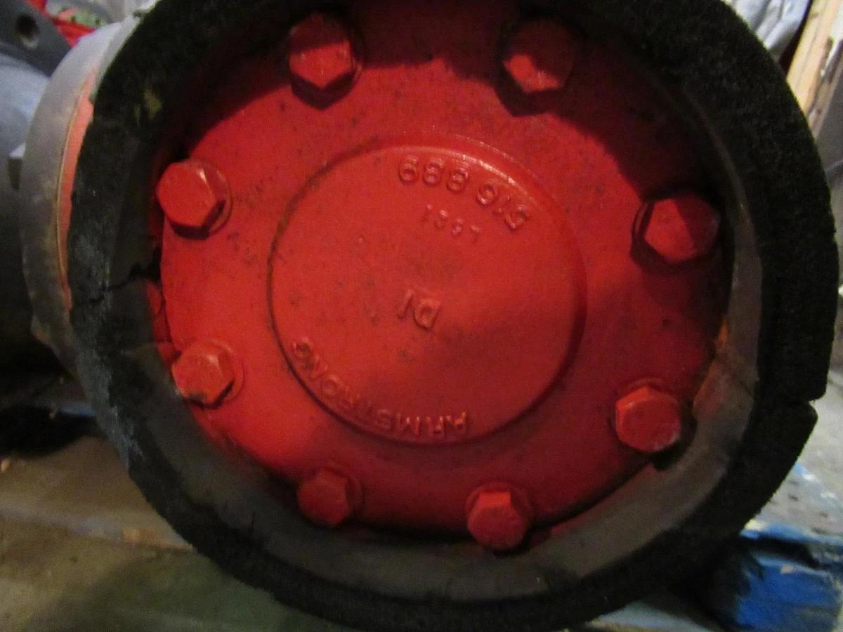 Used ARMSTRONG INSULATED SUCTION GUIDE 516-889 6" INLET 8" OUTLET W/ CM223T MOTOR