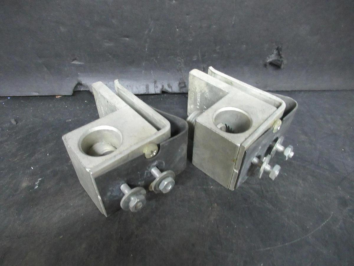 Used (2 QTY) SQUARE D A500 1 BARREL MECHANICAL FUSE CLIP CONNECTOR LUG BUS TAP LINK