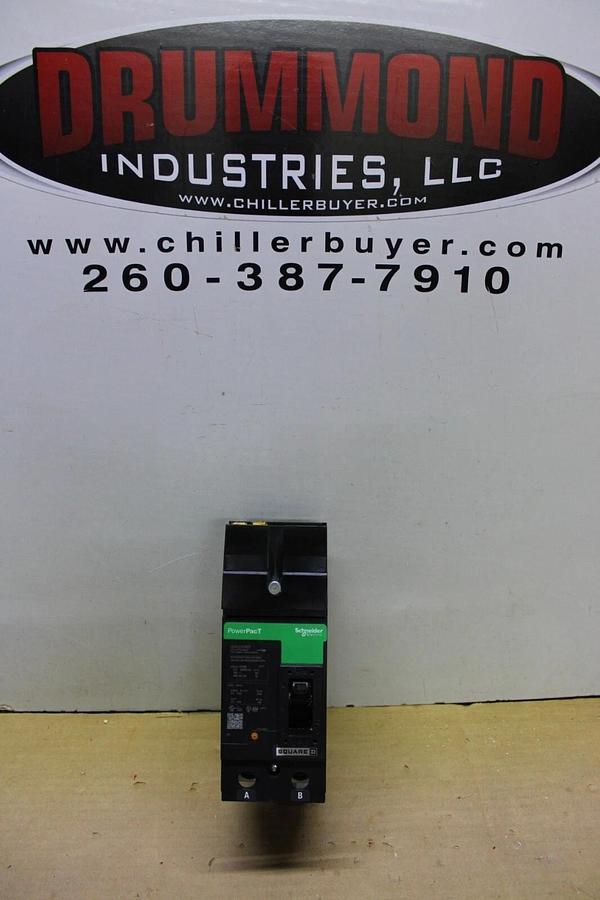 Used SCHNEIDER POWERPACT I-LINE BREAKER QGA222001 200 AMP 240 VAC 2-POLE