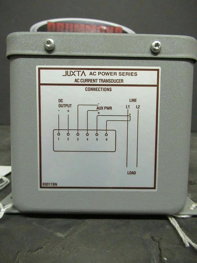 Used YOKOGAWA JUXTA AC CURRENT TRANSDUCER 248921-380-AHD-4 IN: 0-5 AMP OUT: 4-20 MA