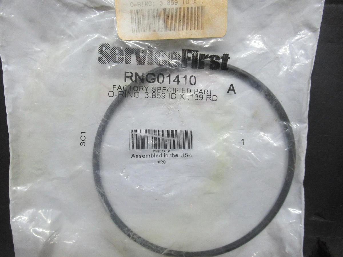 Used TRANE SERVICE FIRST O'RING RNG01410 3.859" I.D. X 0.139" R.D.
