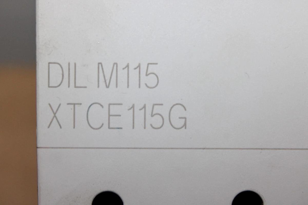 Used EATON CONTACTOR DIL-M115 XTCE115G00A-LR 600 VOLT 200 AMP **WARRANTY**