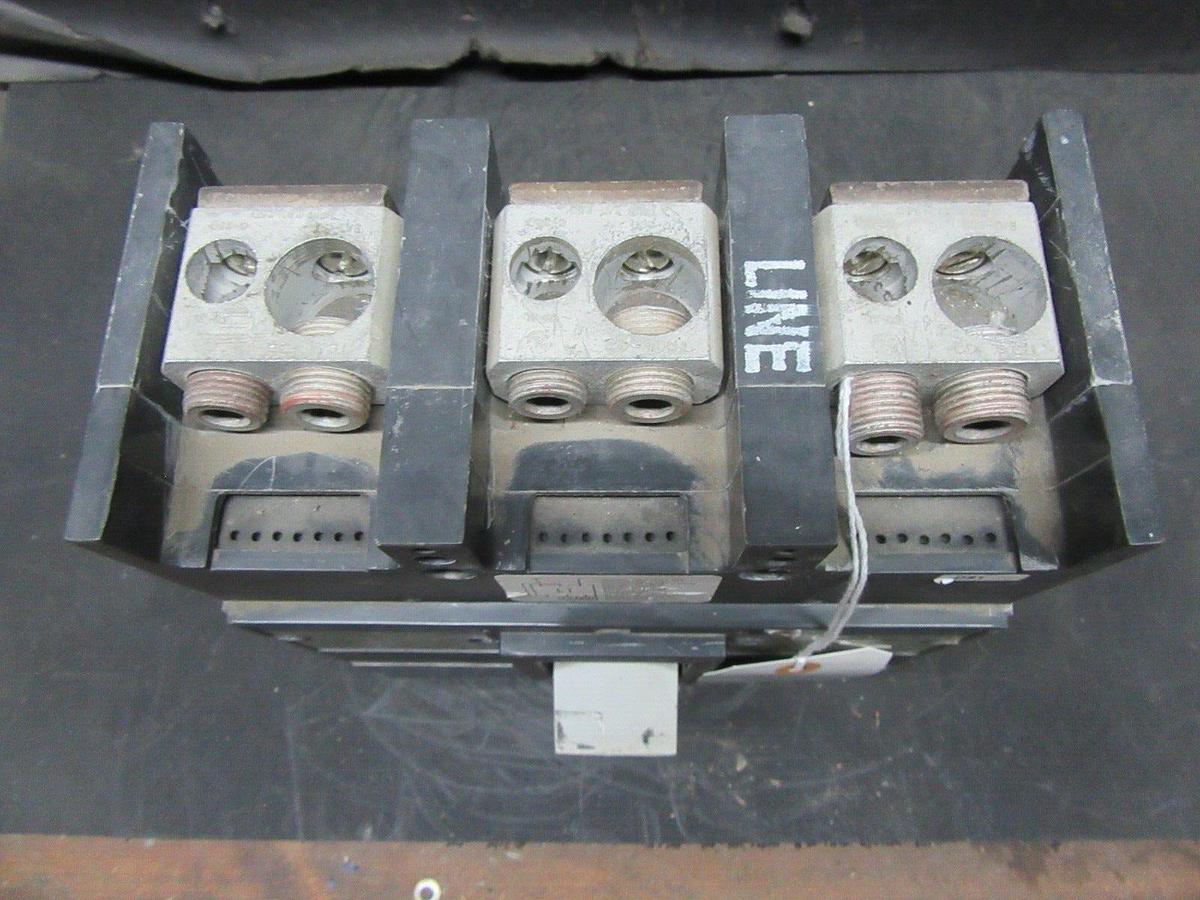 Used GE MOLDED CASE SWITCH TJJ436400 400 AMP 600 VAC 3-POLE **WARRANTY INCLUDED**