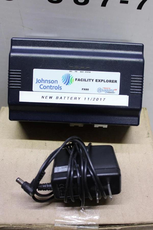 Used JOHNSON CONTROLS FACILITY EXPLORER LP-FX6011N-0 15 VDC 15 WATT 20 VA