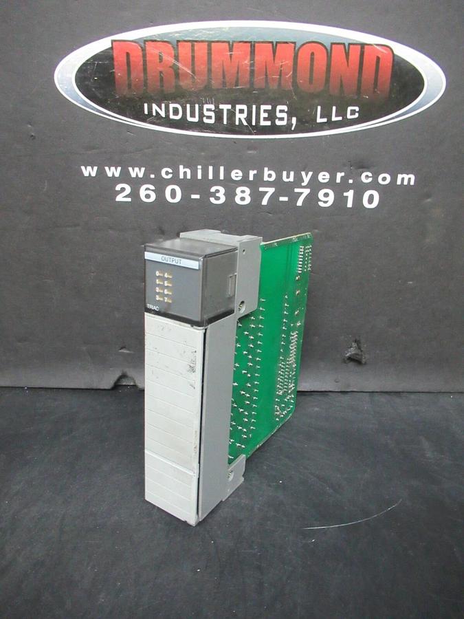 Used ALLEN BRADLEY SLC-500 OUTPUT MODULE 1746-OA8 SER. A 1 AMP 240 VAC C-8730-4251