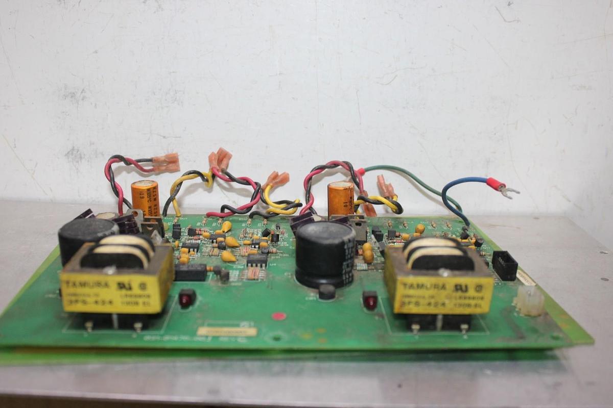 Used YORK RECIFIER CIRCUIT BOARD 031-01476-001 REV. C W/ 031-01627 BLANK BOARD