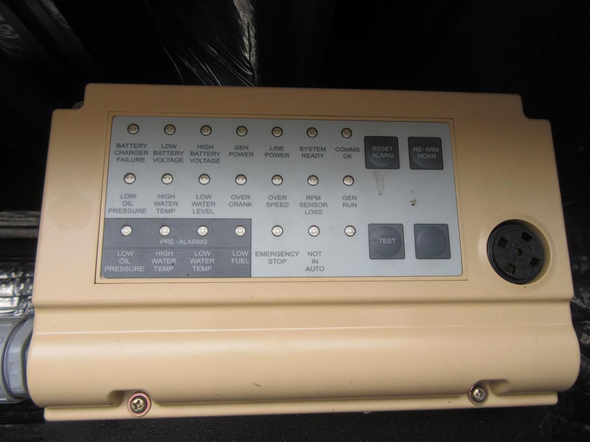 Used 48 KW DIESEL GENERATOR GENERAC 120/240 V FPT 366 HRS SOUND ENCLOSED VIDEO 50 KW