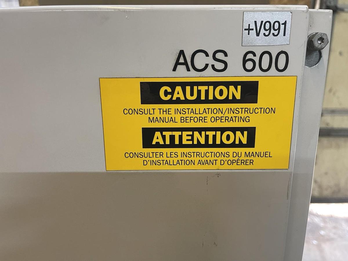 Used (1) ABB ACS600 VARIABLE SPEED DRIVE ACS604-0490-5+V991 500 VOLT 312 AMP 300 HZ
