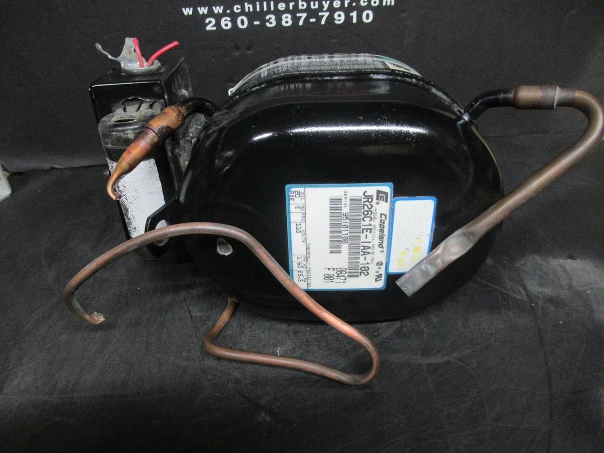 Used COPELAND SCROLL COMPRESSOR MODEL R26C1E-IAA-102 25.5 LRA 115 VAC 1 PH 60 HZ