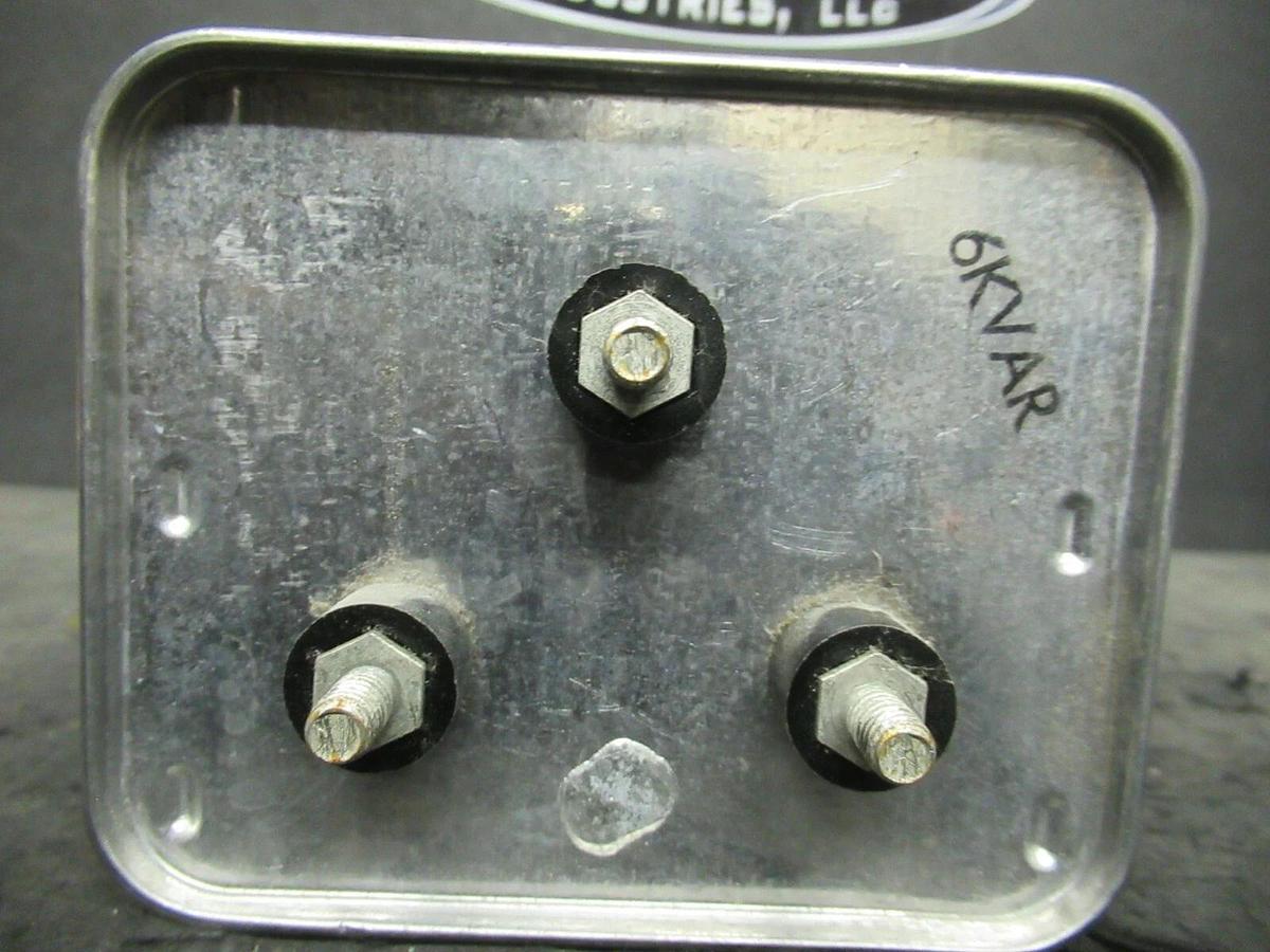 Used (1) 6 KVAR AEROVOX AMP0006033SA POWERWARE CAPACITOR 240 VAC 3 PH 120308037-001
