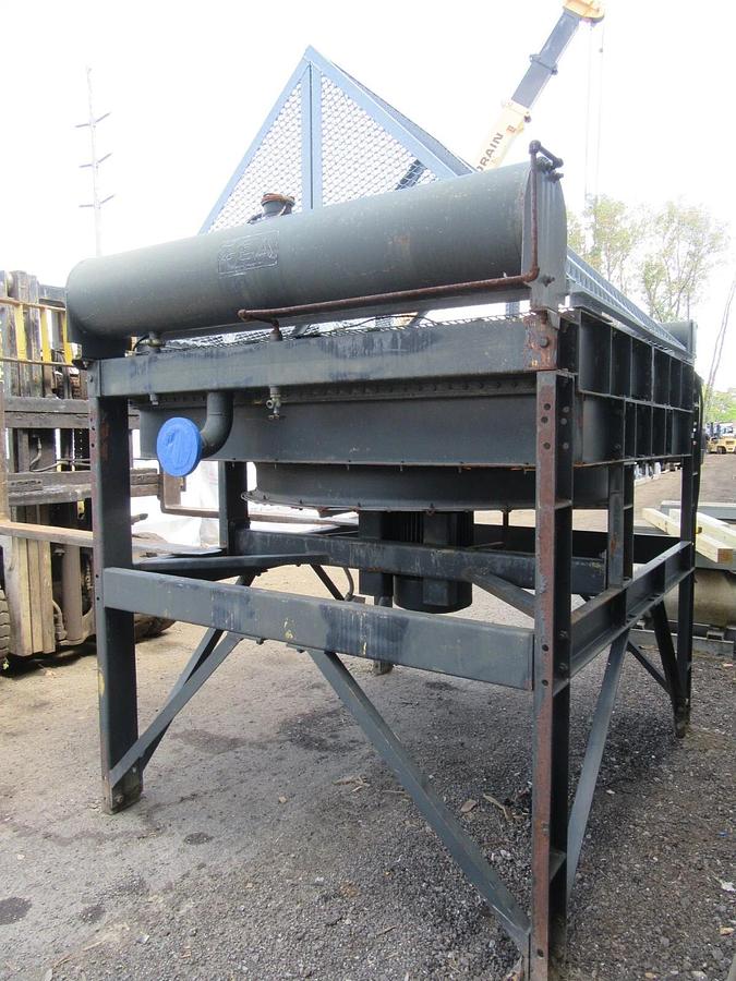 Used 10 HP IEA INC REMOTE RADIATOR / FAN COIL HC030S25 3" / 2" IN/OUT 230/460 V 3 PH