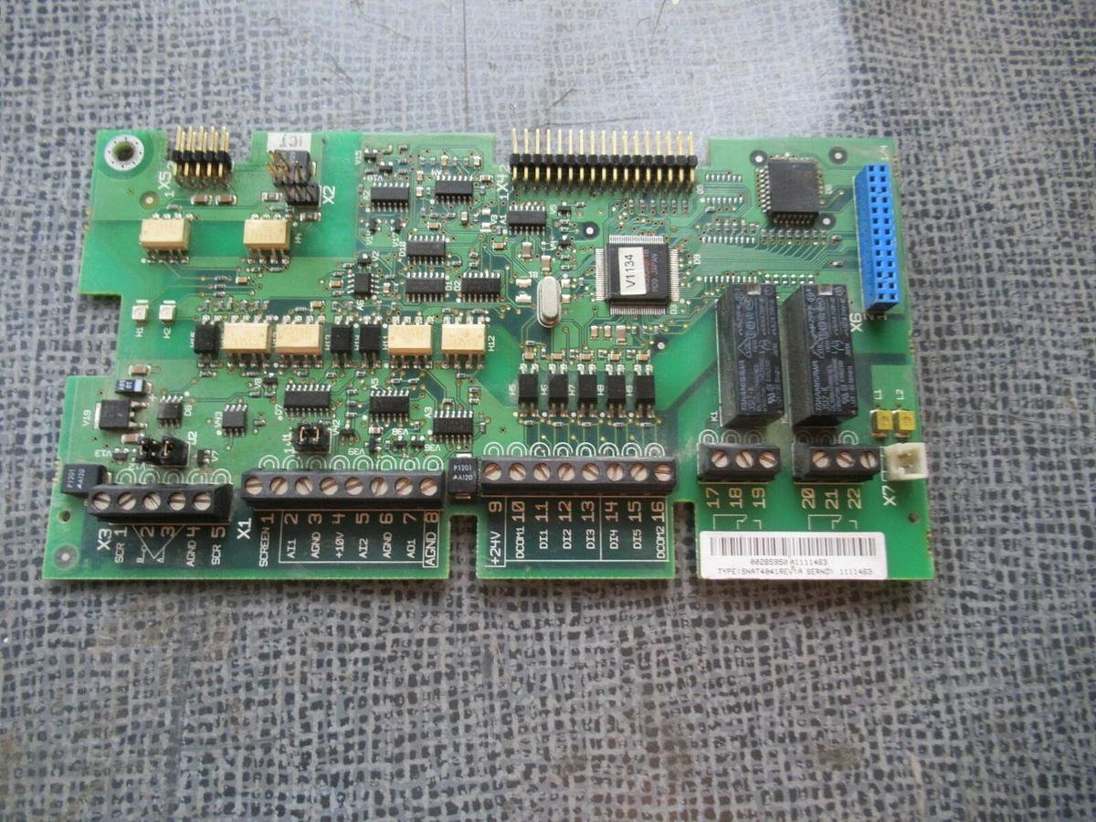 Used ABB CIRCUIT CONTROL BOARD SNAT4041 REV A **WARRANTY INCLUDED**