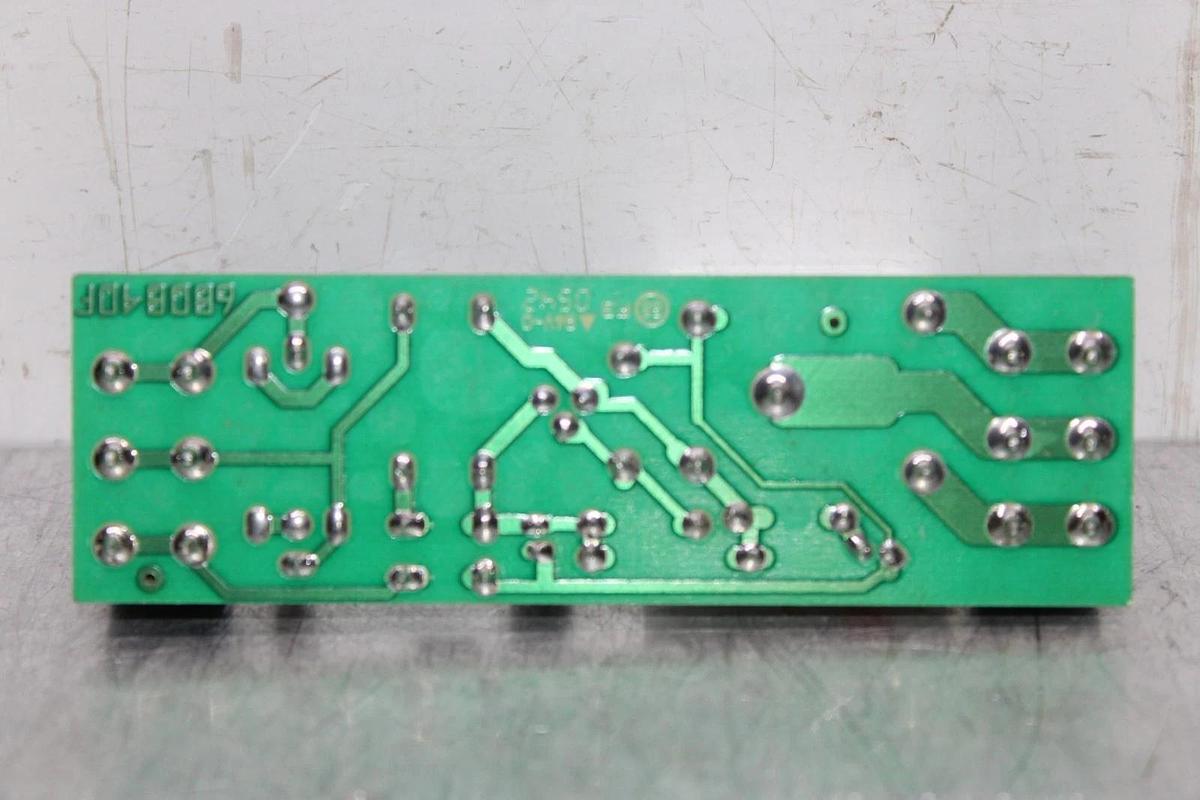 Used FUNCTIONAL DEVICES RELAY CIRCUIT BOARD RIBMU1C CONTACT: 277 VAC COIL: 120 VAC