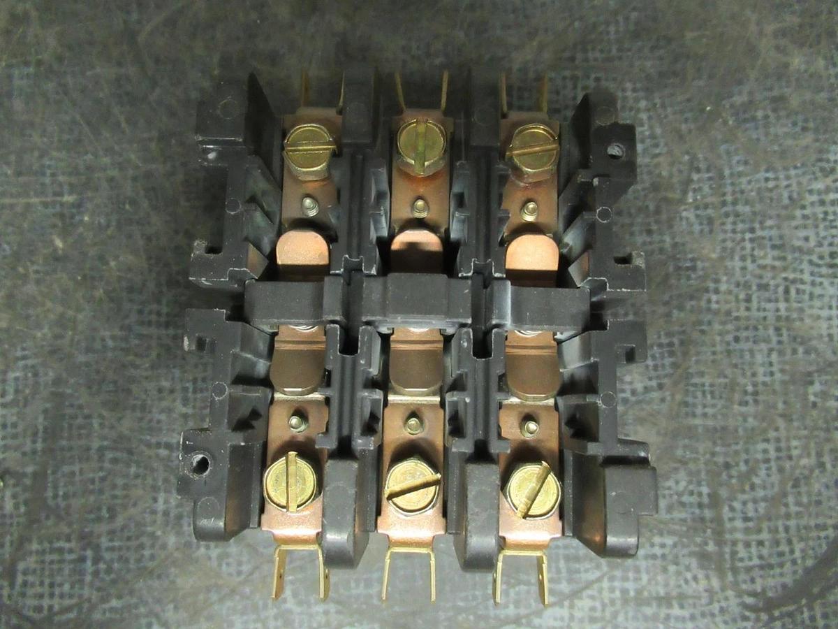 Used FURNAS DEFINITE PURPOSE CONTACTOR 42DF35AFAJW 50 AMP 600V 25HP COIL: 120V