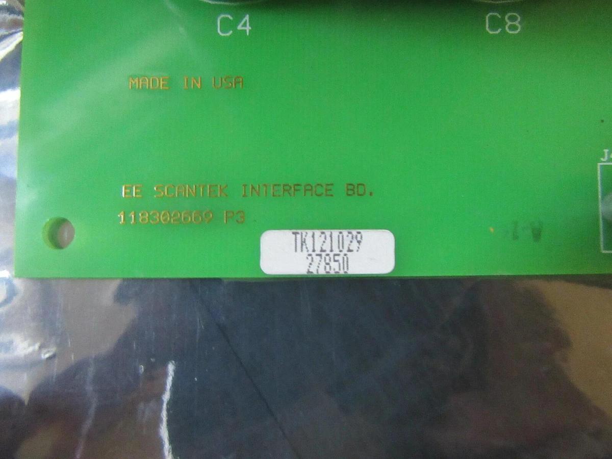 Used EXIDE ELECTRONICS EE SCANTEK INTERFACE 101072816 REV P1 118302669 P3 *WARRANTY*