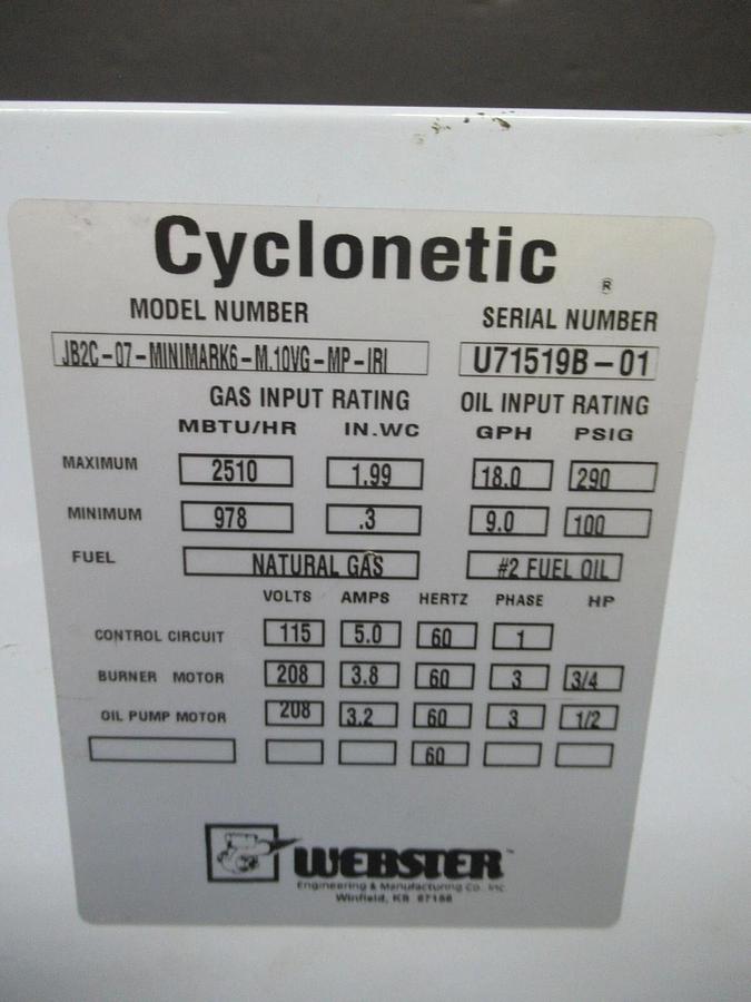 Used AUTOFLAME MM/EGA SYSTEM MM60016 MK. 6 230 VAC 45 W COMBUSTION MANAGEMENT SYSTEM