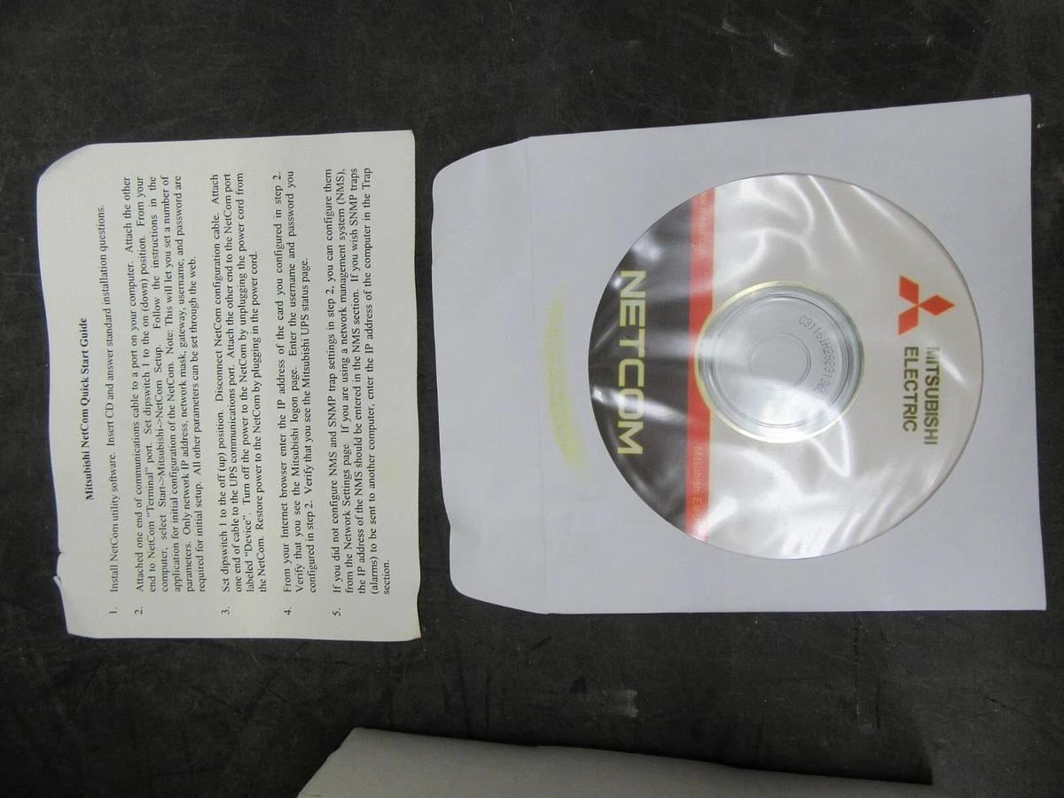 MITSUBISHI SINETICA NETCOM-S ZANCSI-02 9-15 VOLT 250 mA NET CONTROLLER