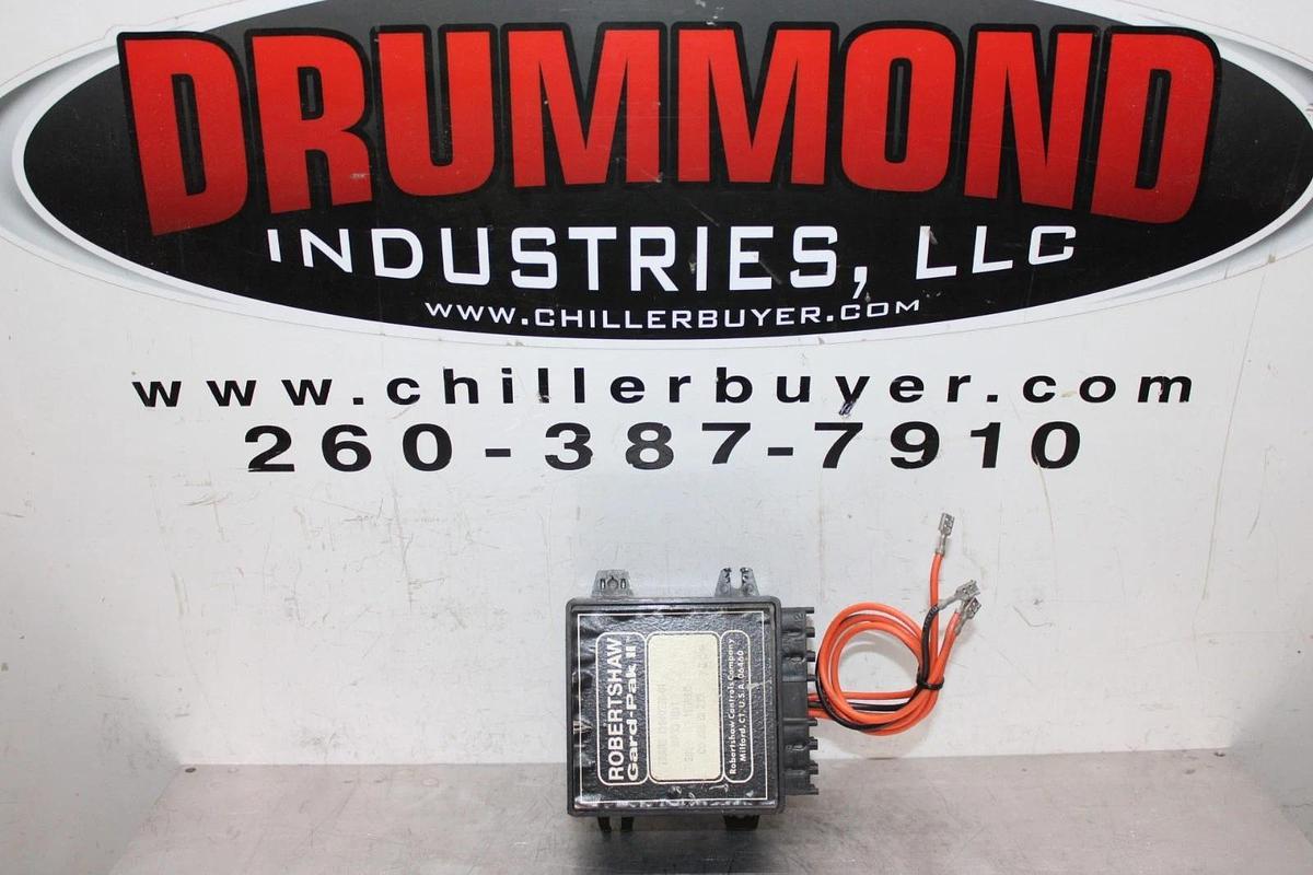Used ROBERT SHAW GARD-PAK II 13640220-01 MP33-1011 300 VA @ 120 VAC MOTOR PROTECTOR