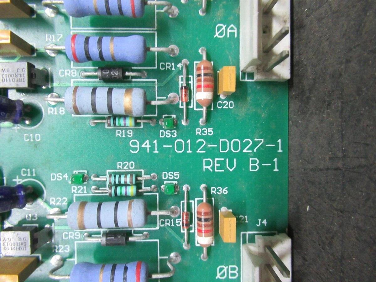 Used IPM CIRCUIT BOARD 941-012-D027-1 REV. B-1 941-016-A027-1 REV. B00 **WARRANTY**