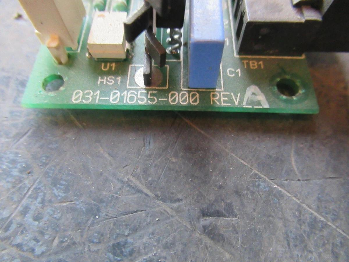 Used YORK LEVEL CONTROL CIRCUIT BOARD 031-01655-000 REV. A **WARRANTY INCLUDED**