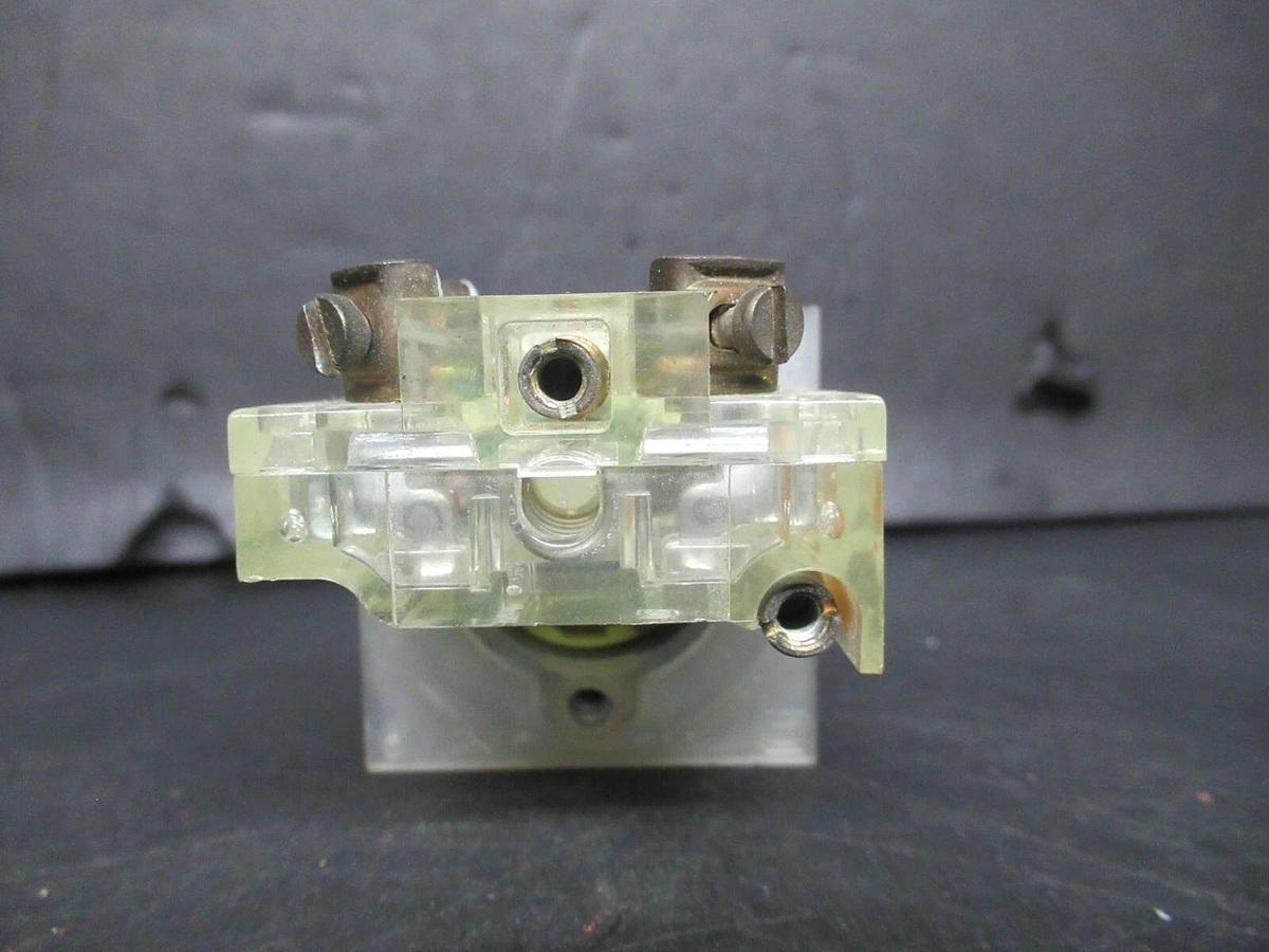 Used SQUARE D I/O SWITCH CONTACT BLOCK 9001-KA-1 SER. G 600 VAC 1.1 AMP **WARRANTY**
