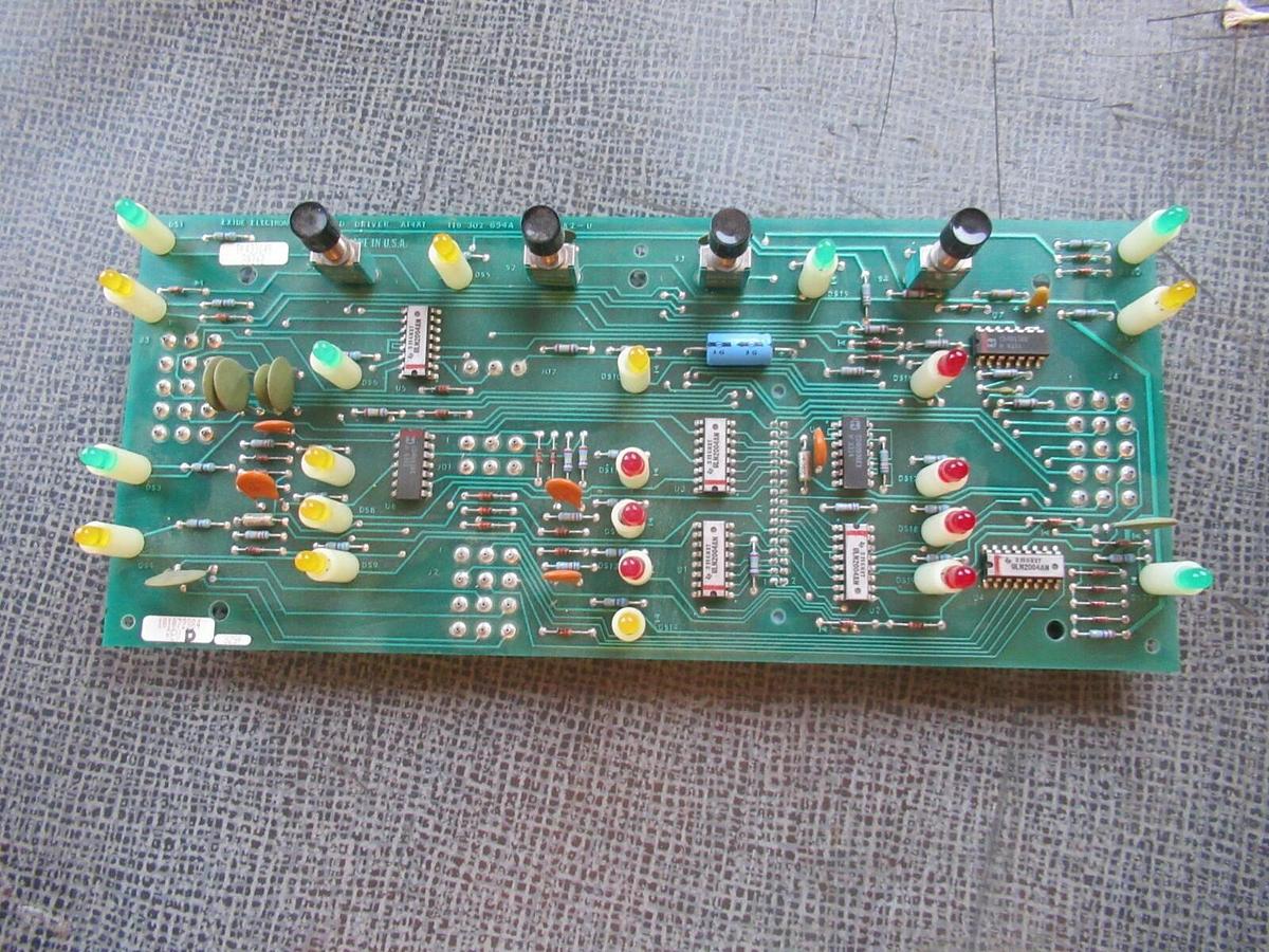 Used EXIDE ELECTRONICS CIRCUIT BOARD 101072384 REV D **WARRANTY INCLUDED**