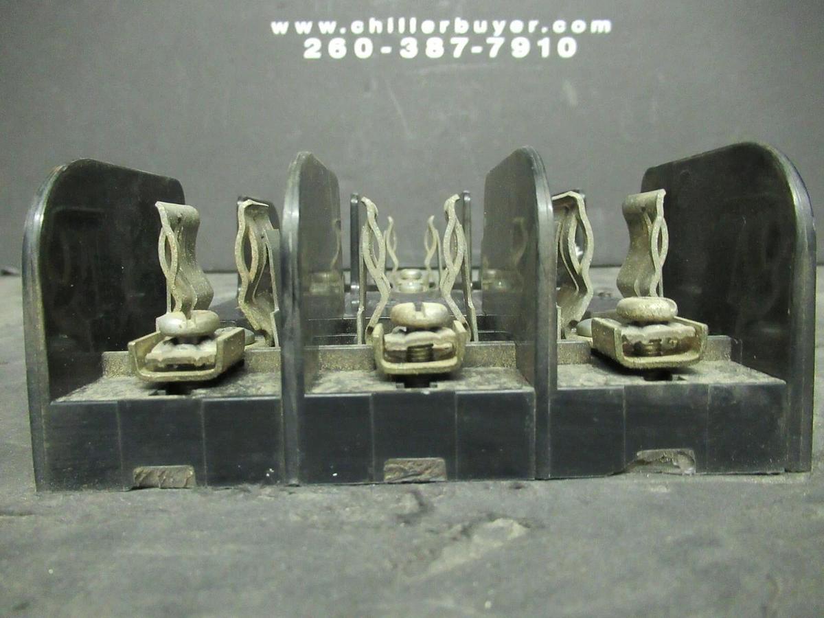 Used GOULD SHAWMUT FUSE HOLDER 60328 FOR 30 AMP 600 V FUSES **WARRANTY**