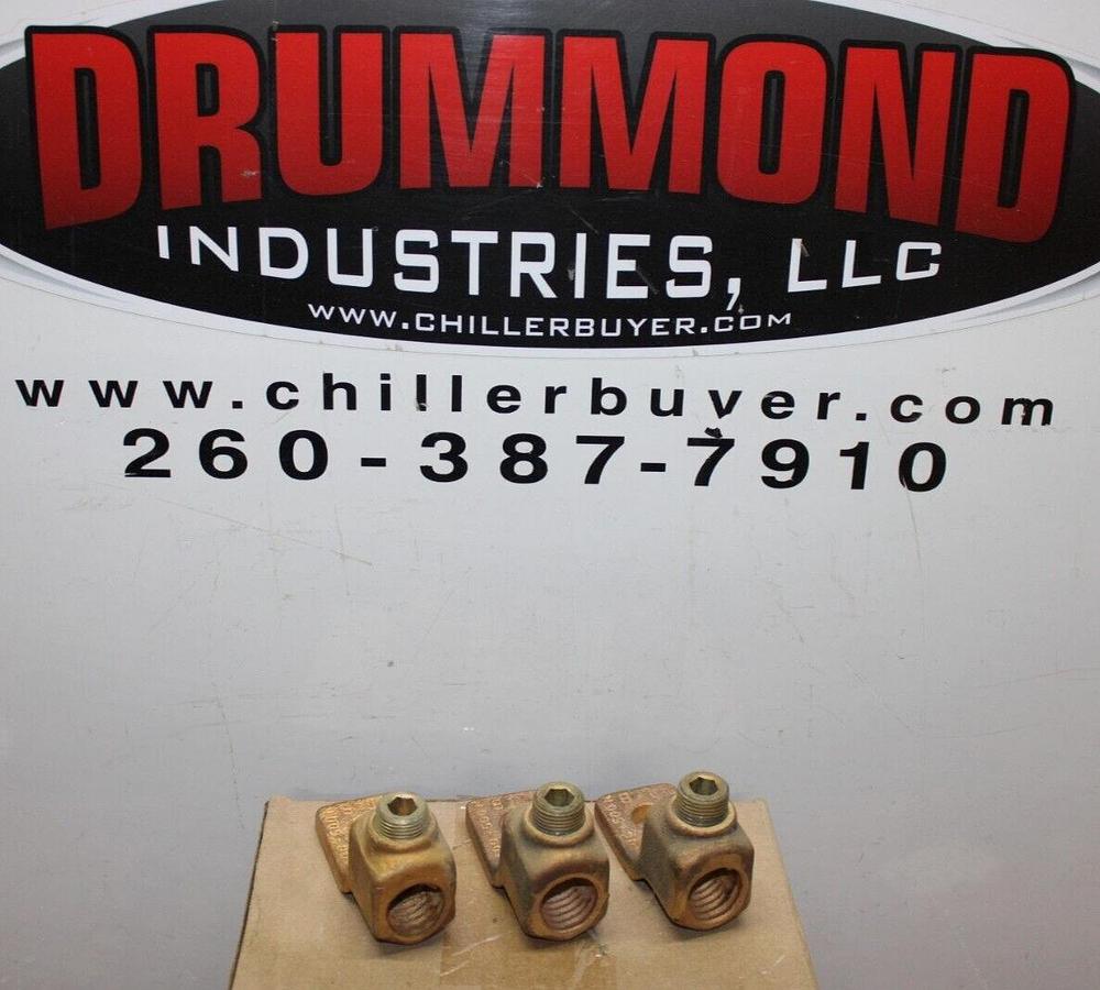 Used LOT OF 3 T&B COPPER TERMINAL LUG 300-500C 400-500N MCM WIRE **WARRANTY**