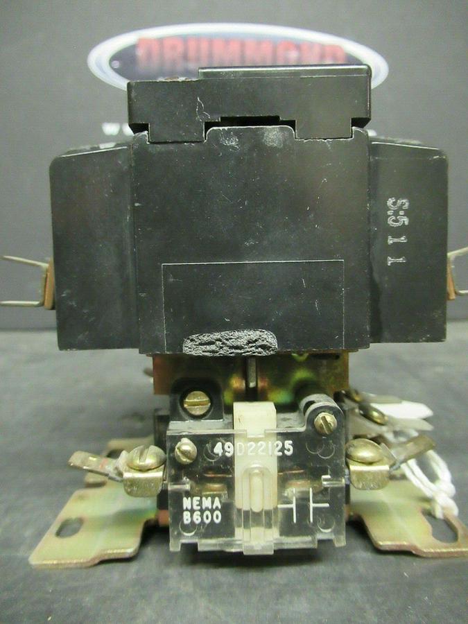 Used FURNAS CONTACTOR 42DE35AF154GE 50 AMP 600 VAC 3-POLE 3-PHASE **WARRANTY**