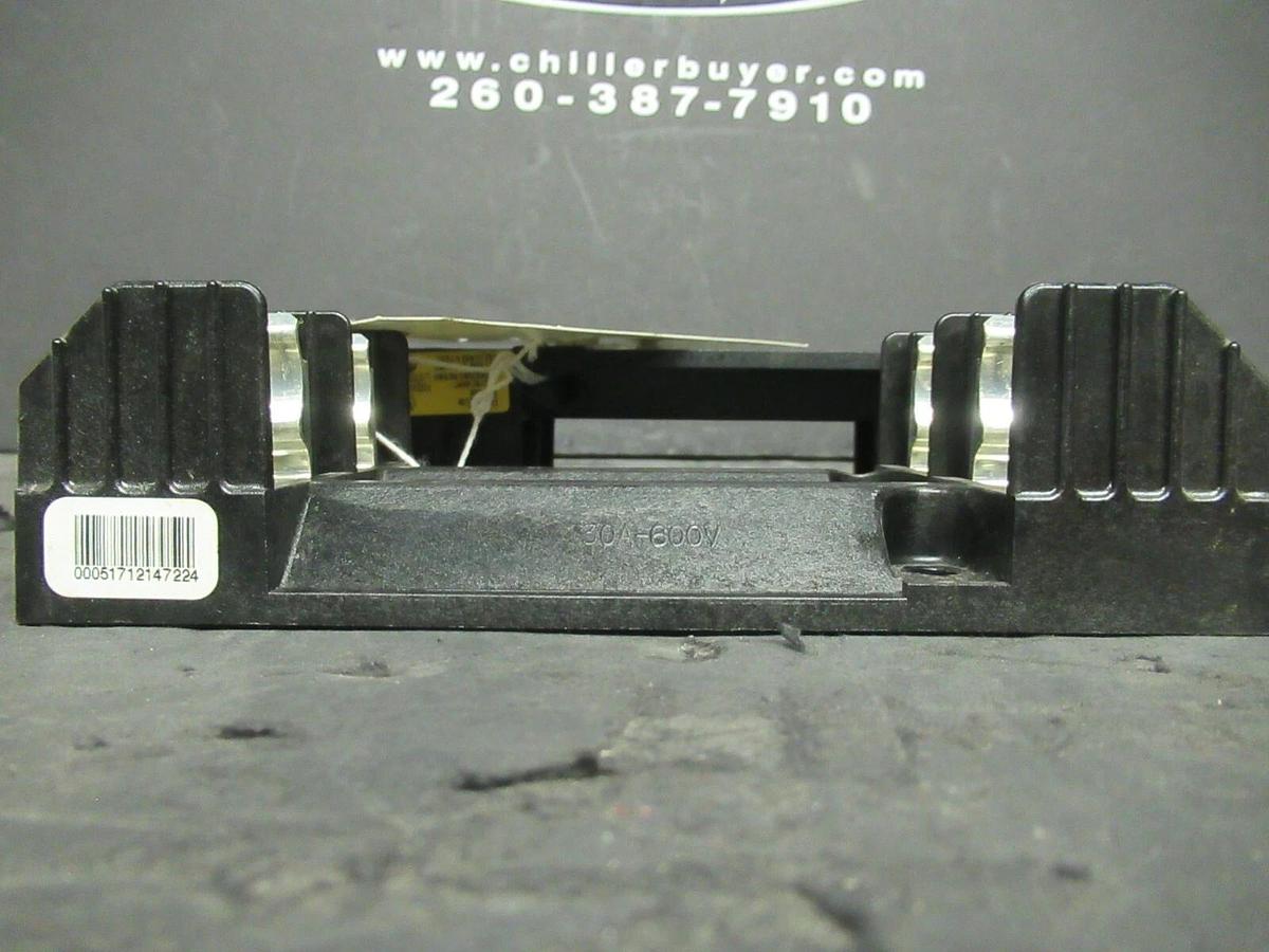 Used BUSSMANN FUSE HOLDER H60030-2CR FOR 30 AMP 600 V CLASS M FUSES **WARRANTY**
